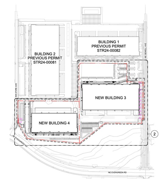 4510 NW 273rd Ave, Hillsboro, OR à louer - Plan de site – Image 3 sur 8