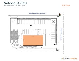 Plus de détails pour 3481 National Ave, San Diego, CA - Local commercial à louer