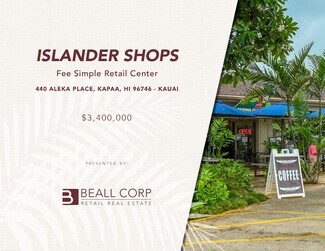Plus de détails pour 440 Aleka Pl, Kapaa, HI - Local commercial à vendre