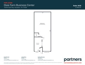 15255 Gulf Fwy, Houston, TX à louer Plan de site– Image 1 sur 1