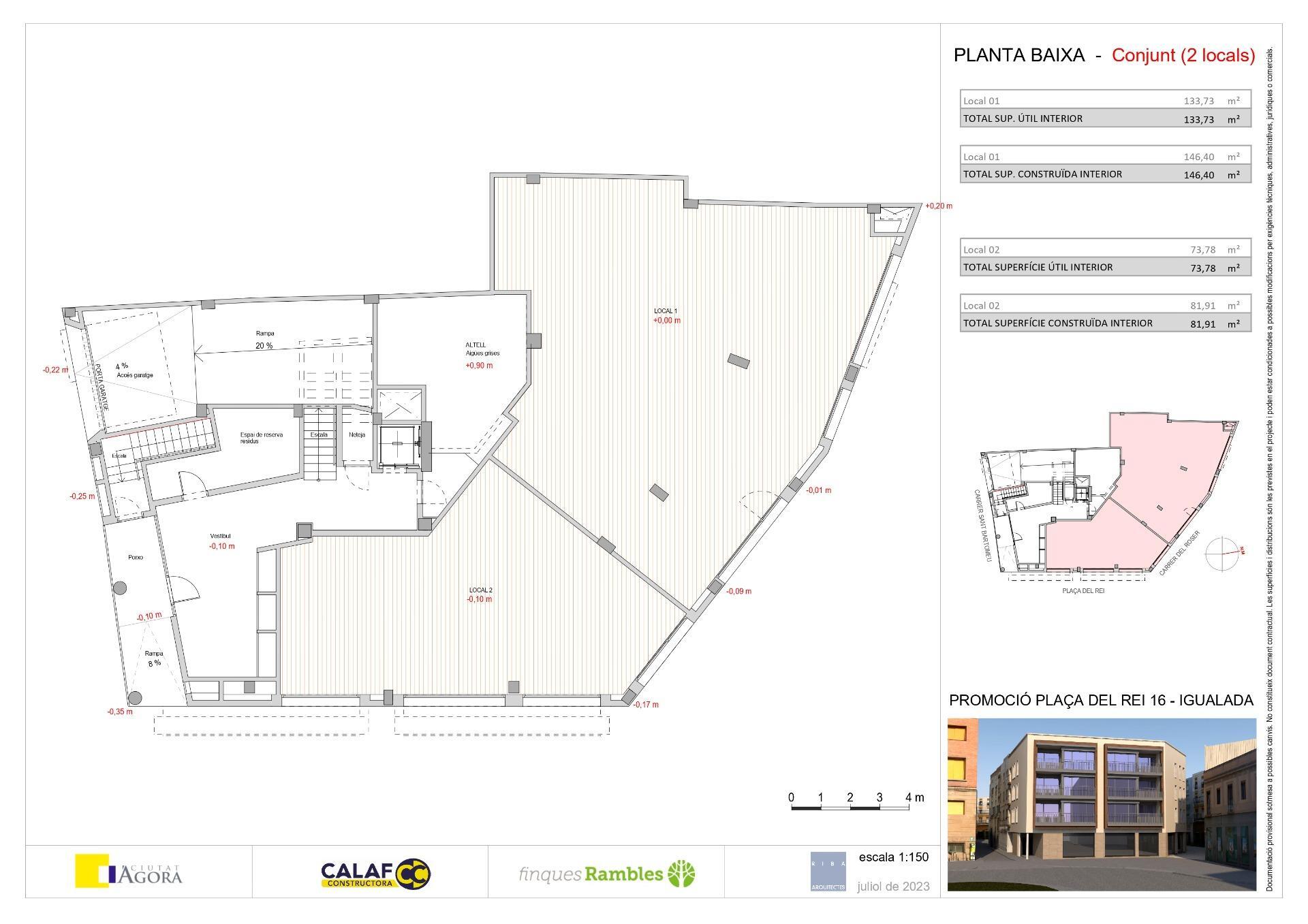 Local commercial dans Igualada, Barcelona à louer Plan d’étage type– Image 1 sur 1