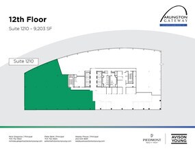 901 N Glebe Rd, Arlington, VA à louer Plan d’étage– Image 1 sur 1