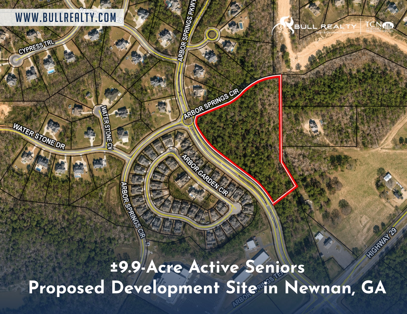 0 Arbor Springs Pky, Newnan, GA à vendre Aérien– Image 1 sur 6