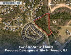 0 Arbor Springs Pky, Newnan, GA - Vue aérienne vue de carte - Image1