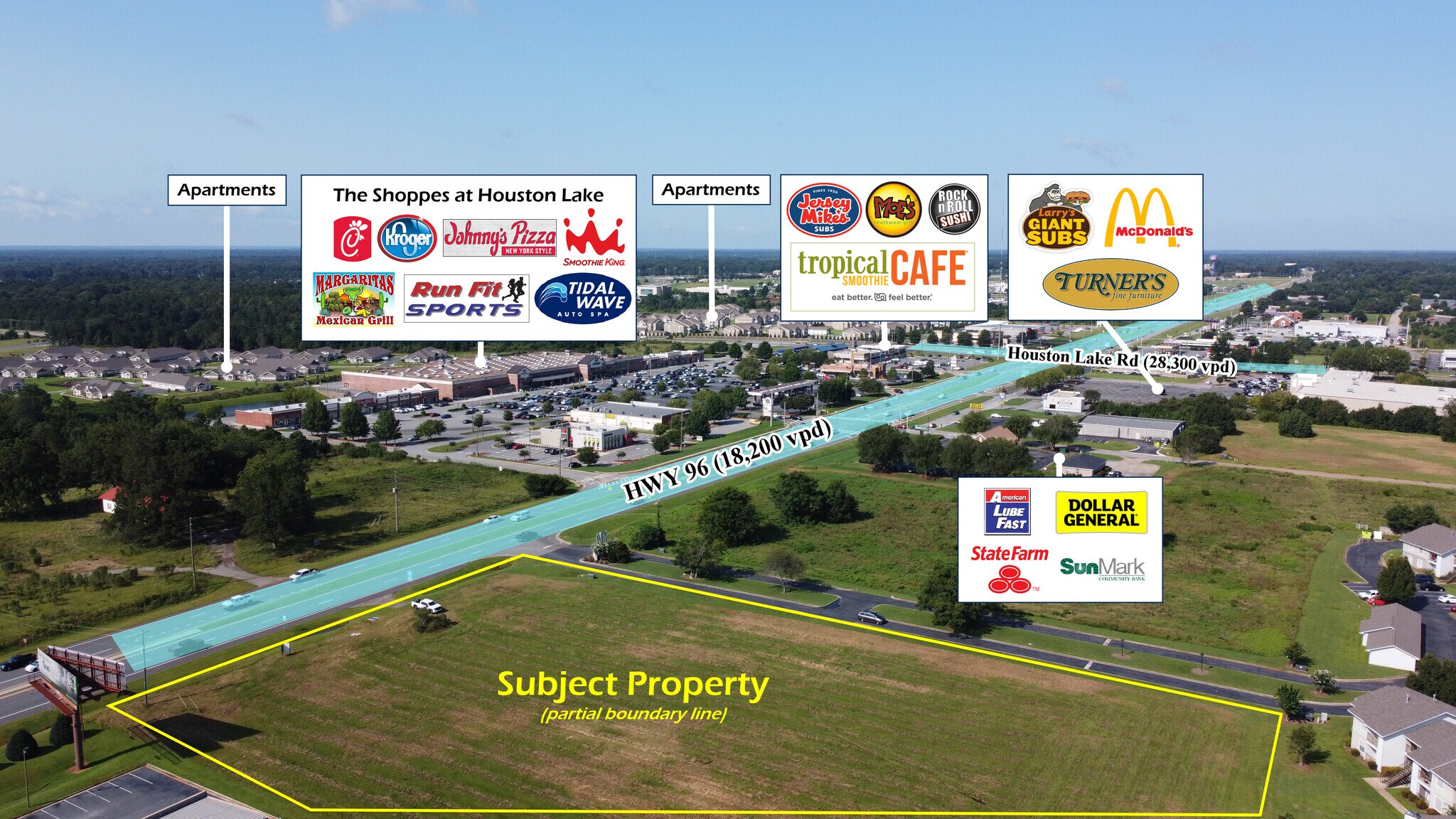 719 Hwy 96, Bonaire, GA à louer Photo principale– Image 1 sur 13