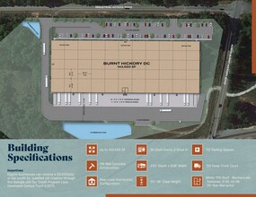 4281 Industrial Access Rd, Douglasville, GA à louer Plan de site– Image 2 sur 2