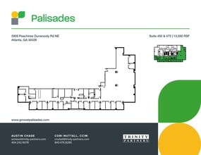 5901 Peachtree Dunwoody Rd NE, Atlanta, GA à louer Plan de site– Image 1 sur 1