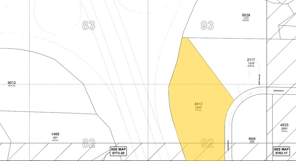 5565 Centerview Dr, Raleigh, NC à louer - Plan cadastral – Image 2 sur 24