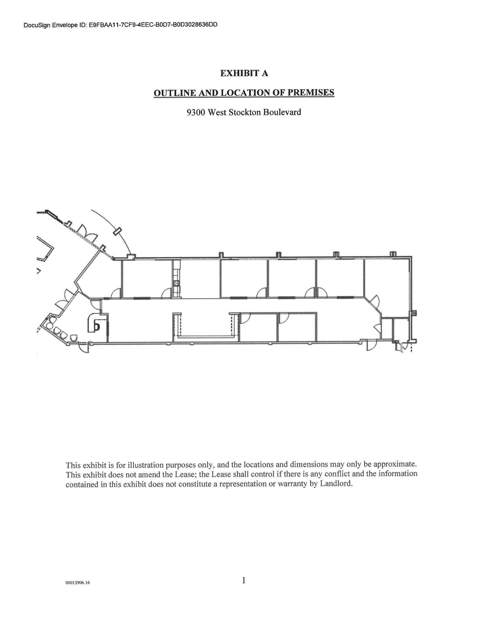 9300 W Stockton Blvd, Elk Grove, CA à louer Plan de site– Image 1 sur 1