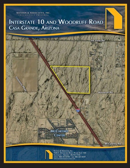 Interstate 10 & Woodruff Rd, Casa Grande, AZ à vendre - Autre – Image 1 sur 2