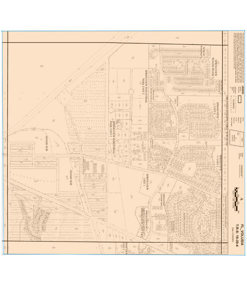 66 Spring Vista Dr, Debary, FL à vendre - Plan cadastral – Image 3 sur 3