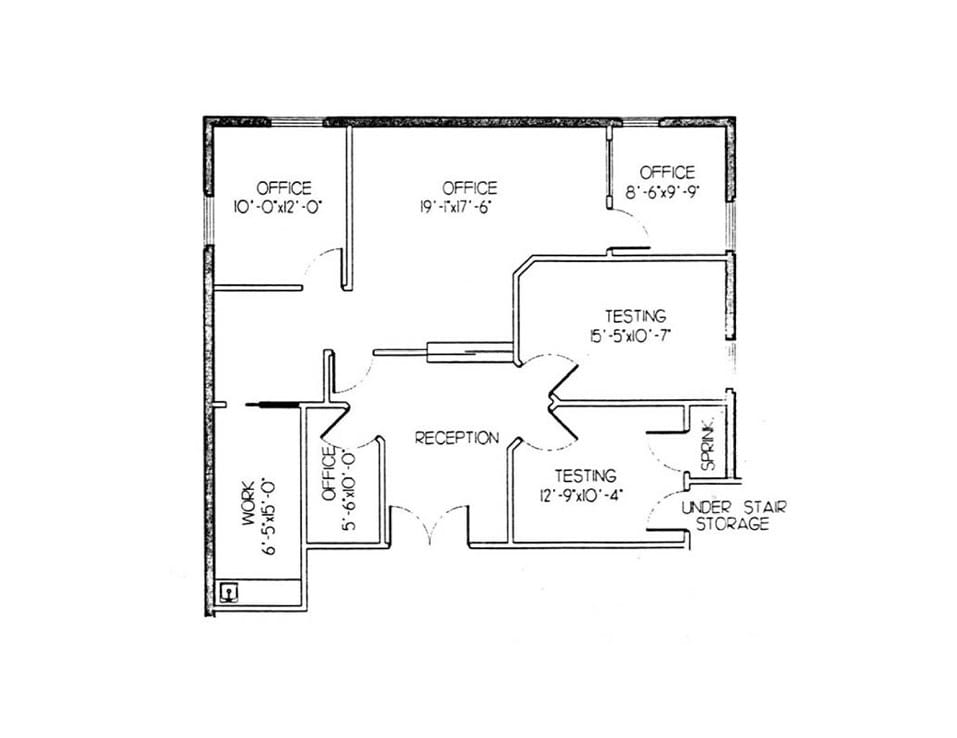 4450 S Rural Rd, Tempe, AZ à louer Plan d’étage– Image 1 sur 1
