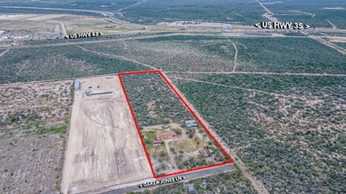 587 Garza Jones Ln, Laredo, TX - Vue aérienne vue de carte - Image1