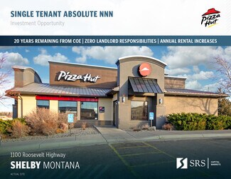 Plus de détails pour 1100 W Roosevelt Hwy, Shelby, MT - Local commercial à vendre