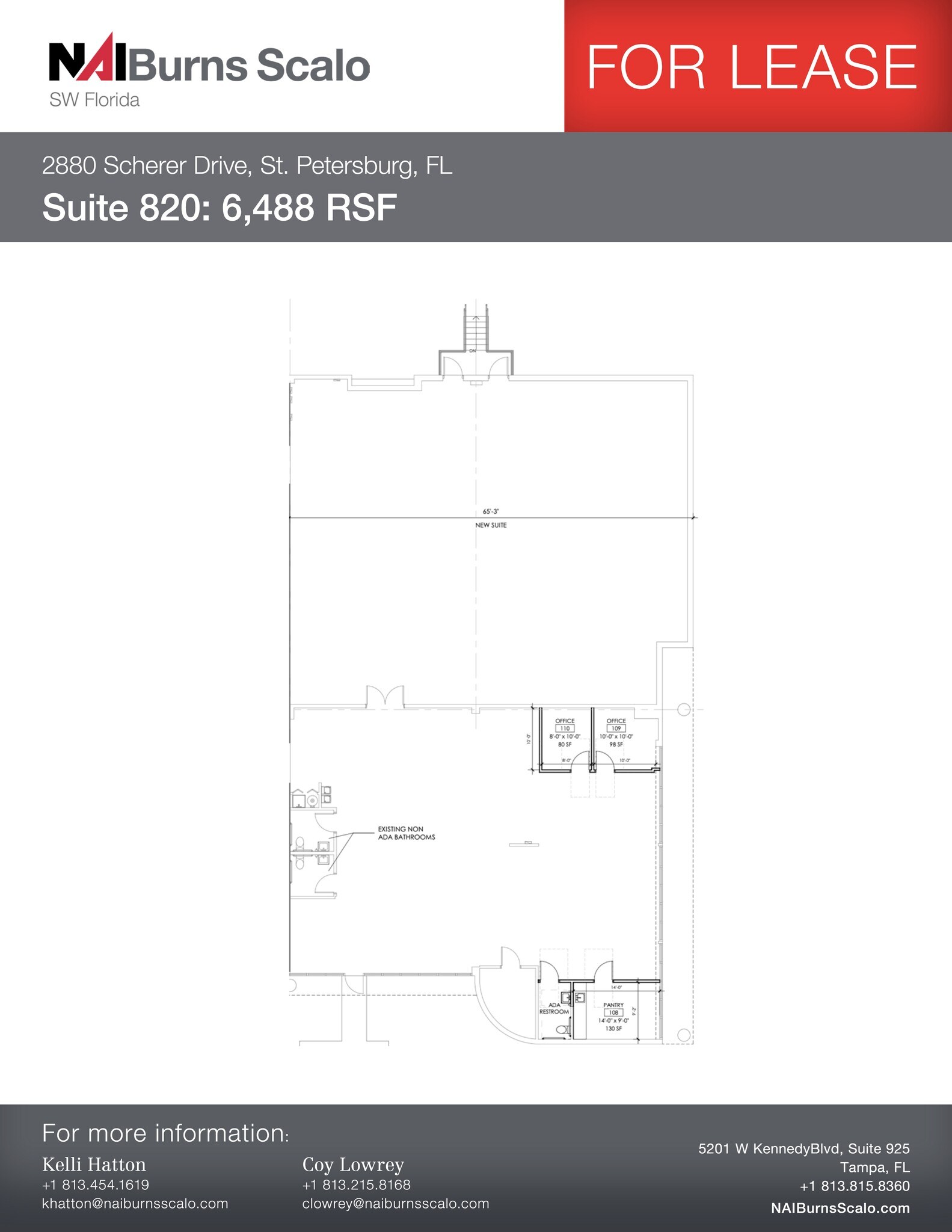 2880 N Scherer Dr, Saint Petersburg, FL à louer Plan de site– Image 1 sur 1