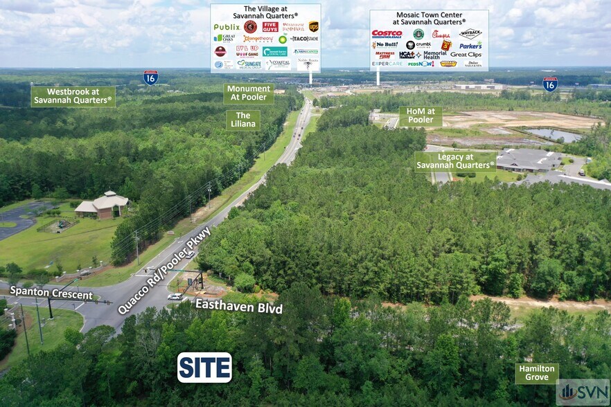 Easthaven Blvd, Pooler, GA à vendre - Aérien – Image 3 sur 12