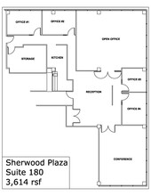 9990 Fairfax Blvd, Fairfax, VA à louer Plan d’étage– Image 1 sur 1