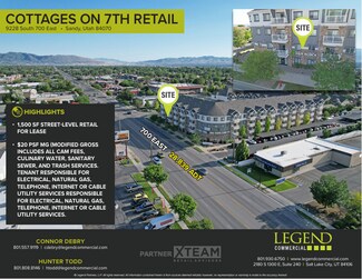 Plus de détails pour 9228 S 700 E, Sandy, UT - Local commercial à louer
