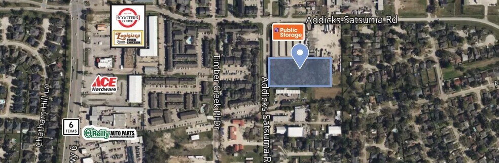 00 Addicks Satsuma Rd, Houston, TX à vendre - Aérien – Image 2 sur 3