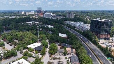 4088-4094 Barrett Dr, Raleigh, NC - Vue aérienne vue de carte - Image1