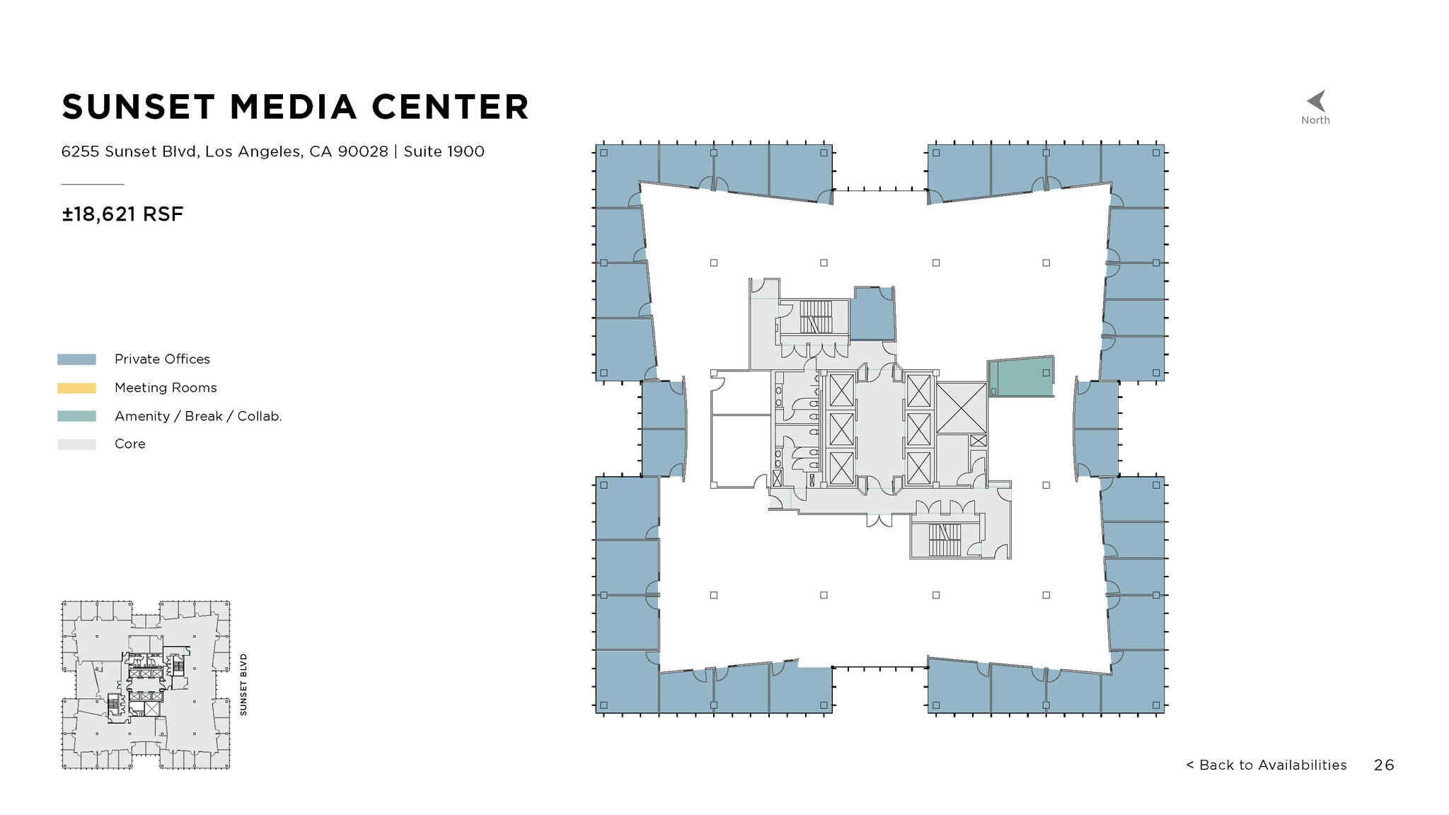 6255 W Sunset Blvd, Los Angeles, CA à louer Photo intérieure– Image 1 sur 1