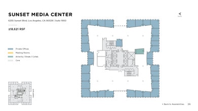 6255 W Sunset Blvd, Los Angeles, CA à louer Photo intérieure– Image 1 sur 1