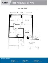 818 18th St NW, Washington, DC à louer Photo de la construction– Image 1 sur 1