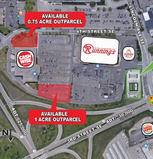 1001 4th St SE, Saint Cloud, MN à vendre - Photo de l’immeuble – Image 2 sur 3