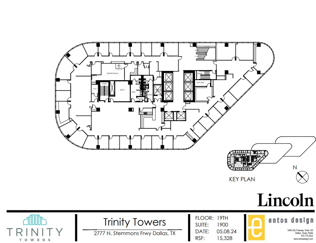 2777 N Stemmons Fwy, Dallas, TX à louer Plan d’étage– Image 1 sur 1