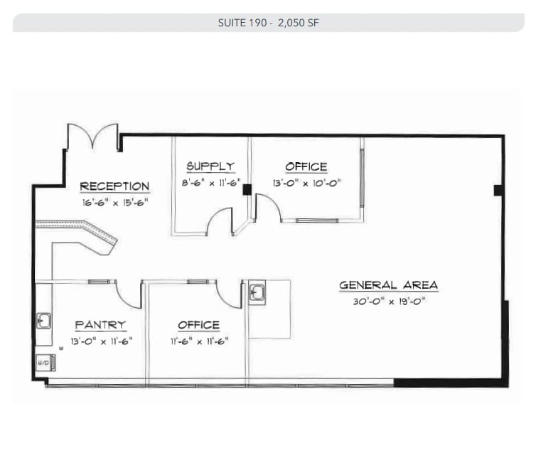 25 E Spring Valley Ave, Maywood, NJ à louer Plan d’étage– Image 1 sur 1
