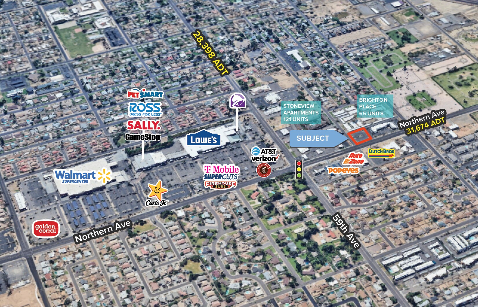 SWC 59th Ave & Northern Ave, Glendale, AZ à louer Photo de l’immeuble– Image 1 sur 5