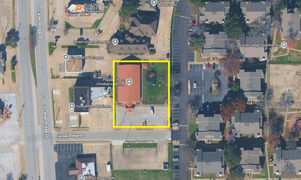 707 Center Ridge Dr, Duncanville, TX à vendre - Aérien – Image 2 sur 8