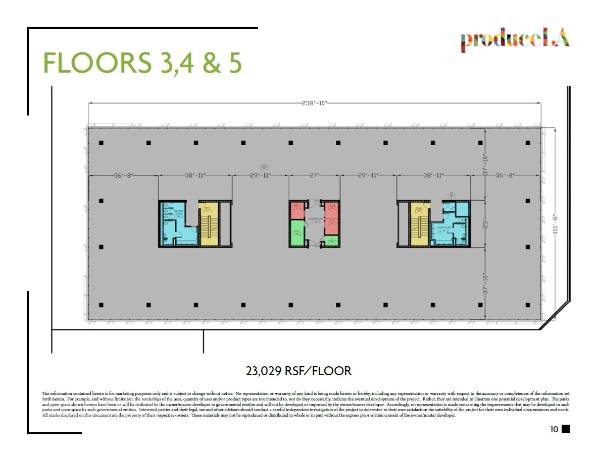 640 S Santa Fe Ave, Los Angeles, CA à louer Plan d’étage– Image 1 sur 1