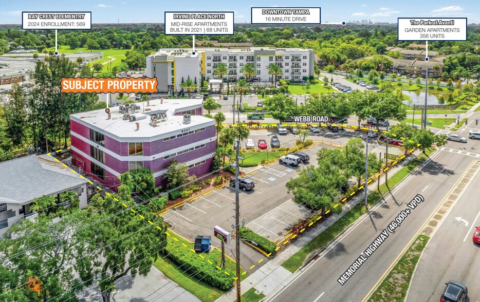 6301 Memorial Hwy, Tampa, FL à louer - Photo de l’immeuble – Image 3 sur 6
