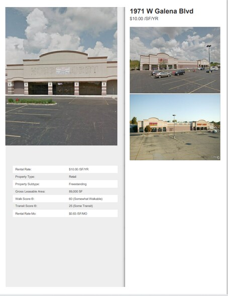 1971 W Galena Blvd, Aurora, IL à vendre - Photo de l’immeuble – Image 2 sur 5