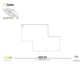 11611 N Meridian St, Carmel, IN à louer Plan de site– Image 1 sur 1
