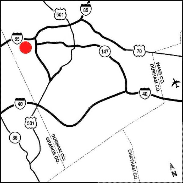 4504-4506 Bennett Memorial Rd, Durham, NC à louer - Plan de site – Image 2 sur 9