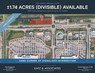 Plus de détails pour 1837 SW Gatlin Blvd, Port Saint Lucie, FL - Terrain à louer