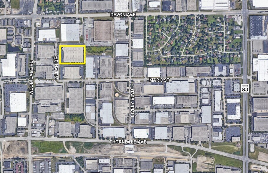 2501-2575 Allan Dr, Elk Grove Village, IL à louer - Aérien – Image 3 sur 24