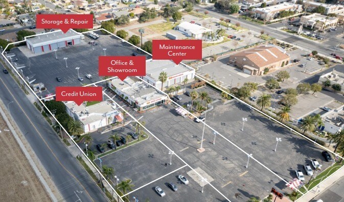16020 Foothill Blvd, Fontana, CA à vendre - Aérien – Image 2 sur 5