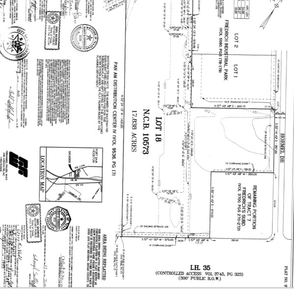 3331-3347 N Panam Expy, San Antonio, TX à louer - Plan cadastral – Image 3 sur 6