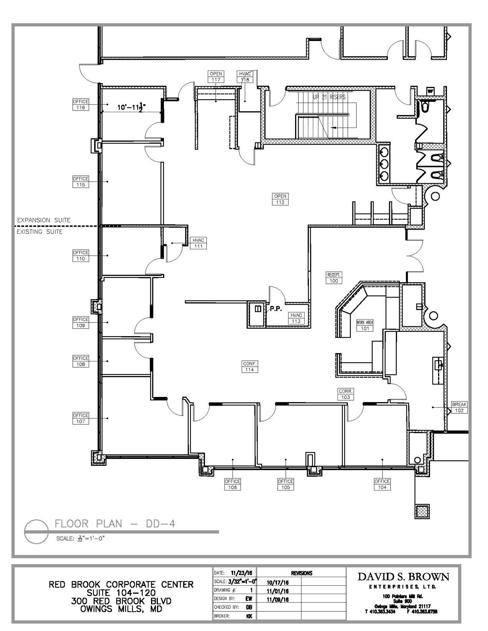 600 Red Brook Blvd, Owings Mills, MD à louer Plan d’étage– Image 1 sur 1