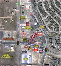 5820 Stetson Hills Blvd, Colorado Springs, CO - VUE AÉRIENNE  vue de carte