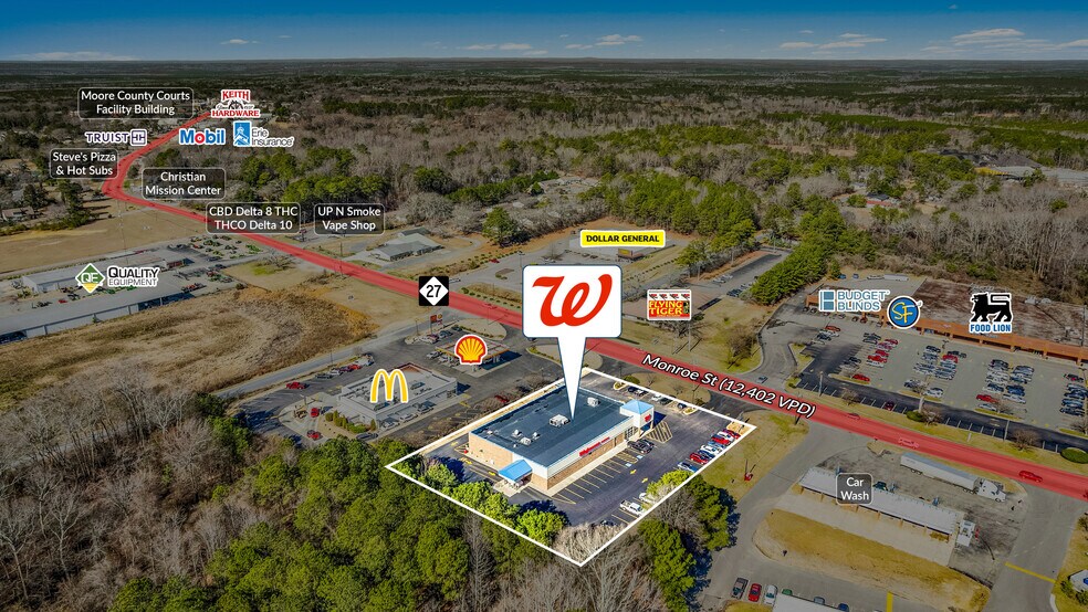 1006 Monroe St, Carthage, NC à vendre - Photo de l’immeuble – Image 3 sur 6