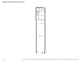1342 H St NE, Washington, DC à louer Plan d’étage– Image 1 sur 1