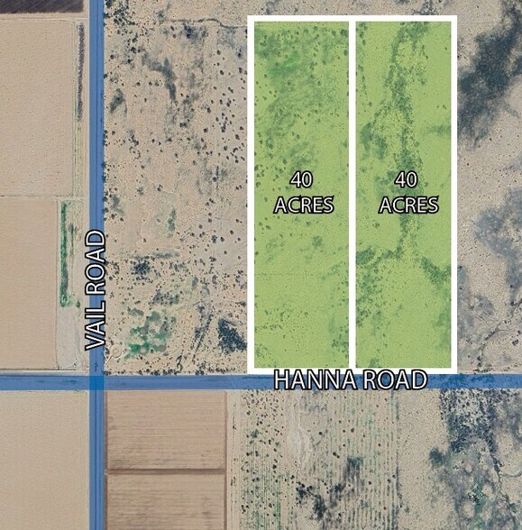 NEC Hanna & Vail Rd, Eloy, AZ à vendre - Photo de l’immeuble – Image 1 sur 4