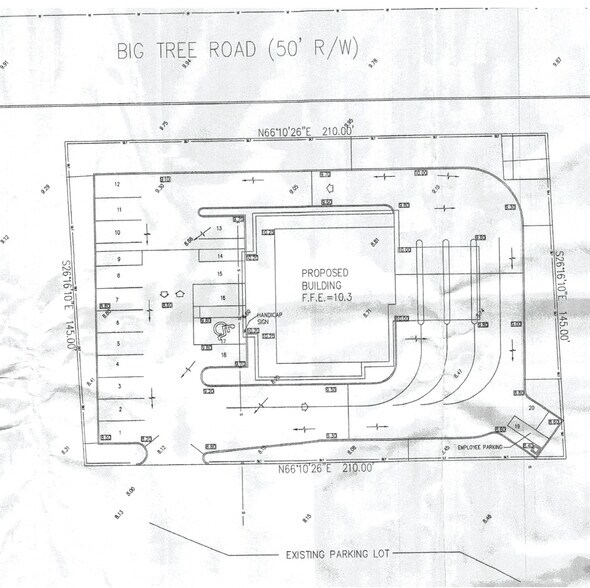 301 Big Tree Rd, Daytona Beach, FL à vendre - Plan de site – Image 3 sur 5