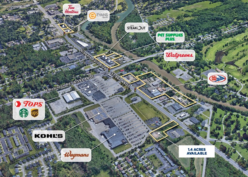 3185 Niagara Falls Blvd, Buffalo, NY à louer - Aérien – Image 2 sur 2