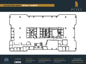201 S College St, Charlotte, NC à louer Plan d’étage– Image 1 sur 1