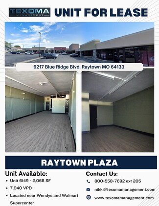 Plus de détails pour 6121-6247 Blue Ridge Blvd, Raytown, MO - Bureau/Local commercial, Local commercial à louer
